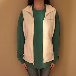 Columbia fleece vest size small